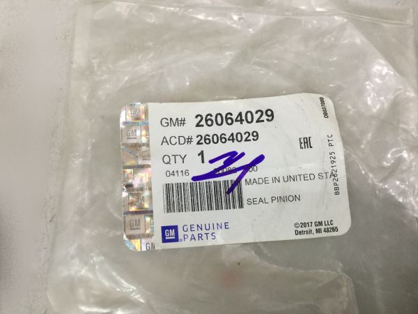 Phớt cầu sau Chevrolet Colorado 2015-2018