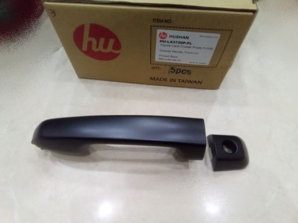 Tay mở ngoài trước trái (màu đen), phần dài + ngắn Toyota Prado FJ150,2009-2020
