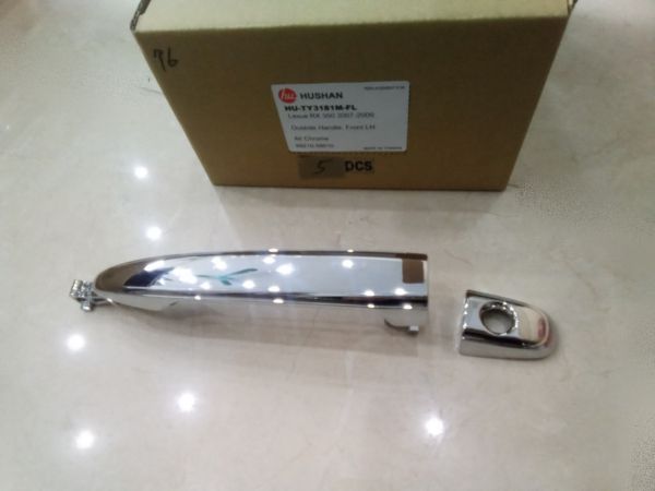 Tay mở ngoài trước trái (mạ) phần dài + ngắn Toyota Prado, 2002-2009